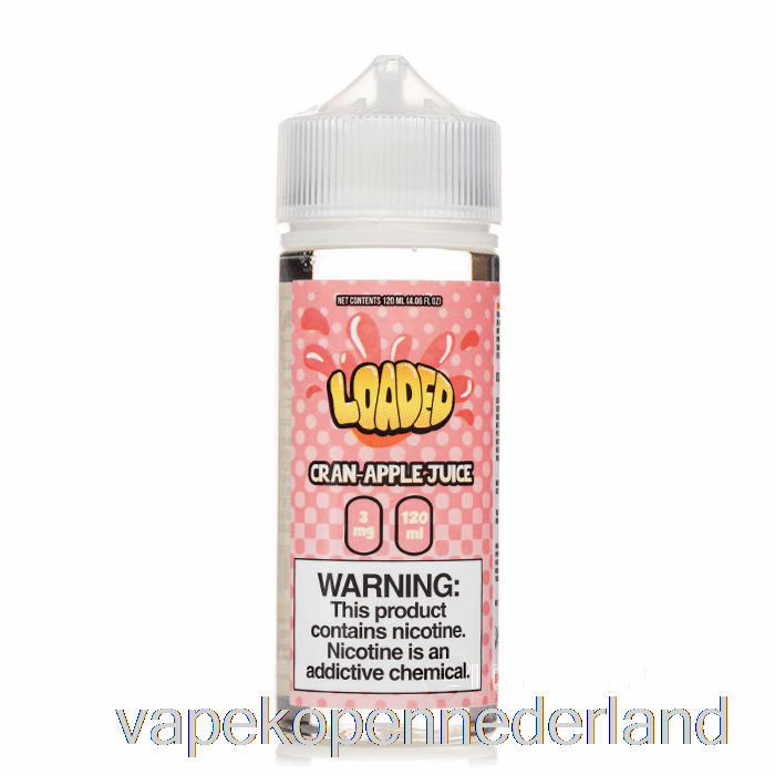 Elektronische Sigaret Vape Cran Apple - Geladen E-vloeistof - Meedogenloos - 120ml 3mg
